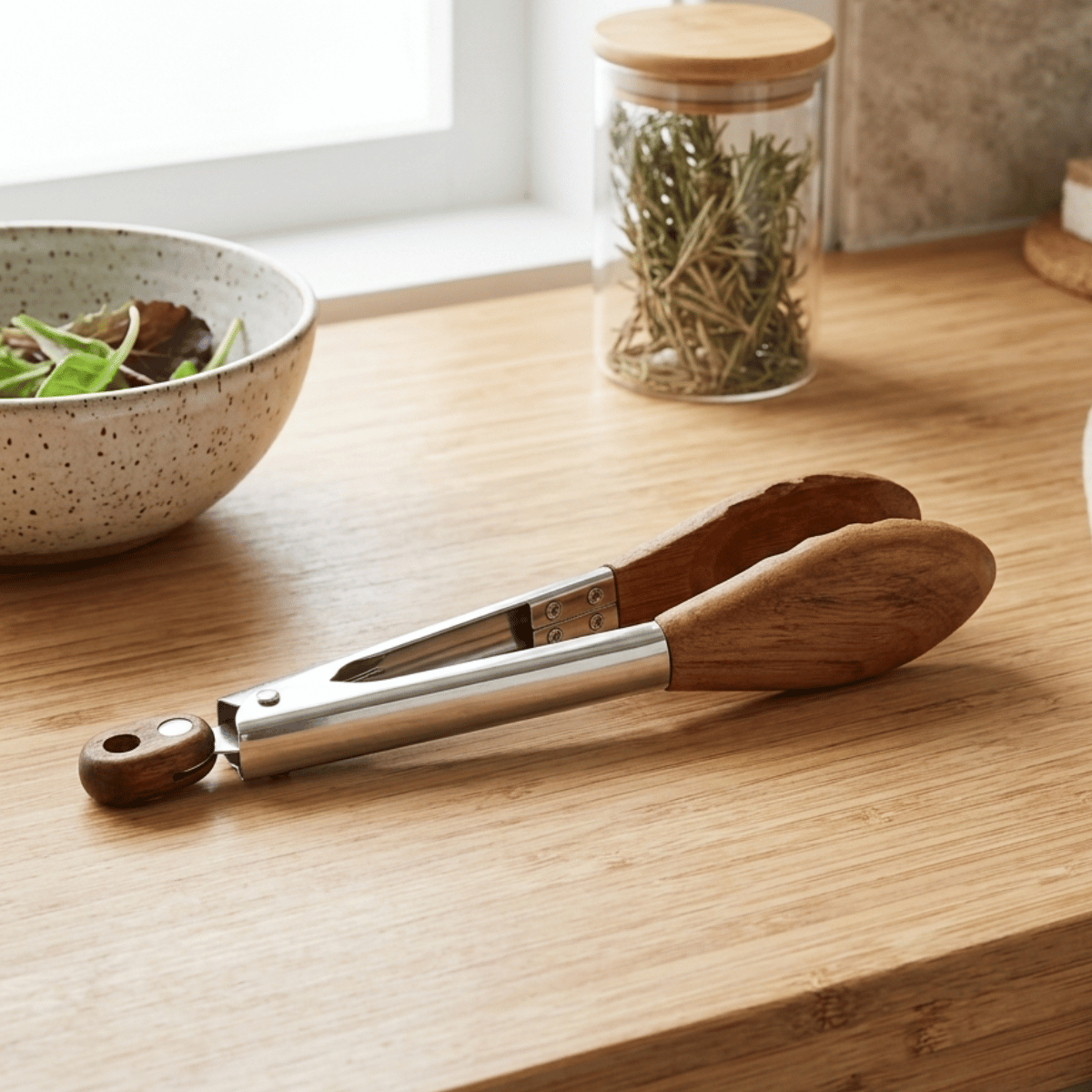 Acacia Tongs