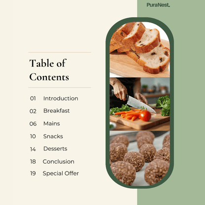 Simply Nourished Recipe eBook by PuraNest™