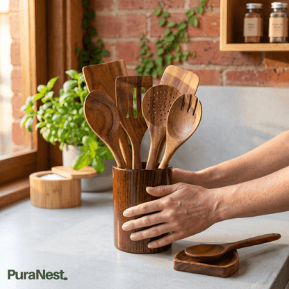 PuraNest™ 9 Premium Toxin-Free Utensil Set