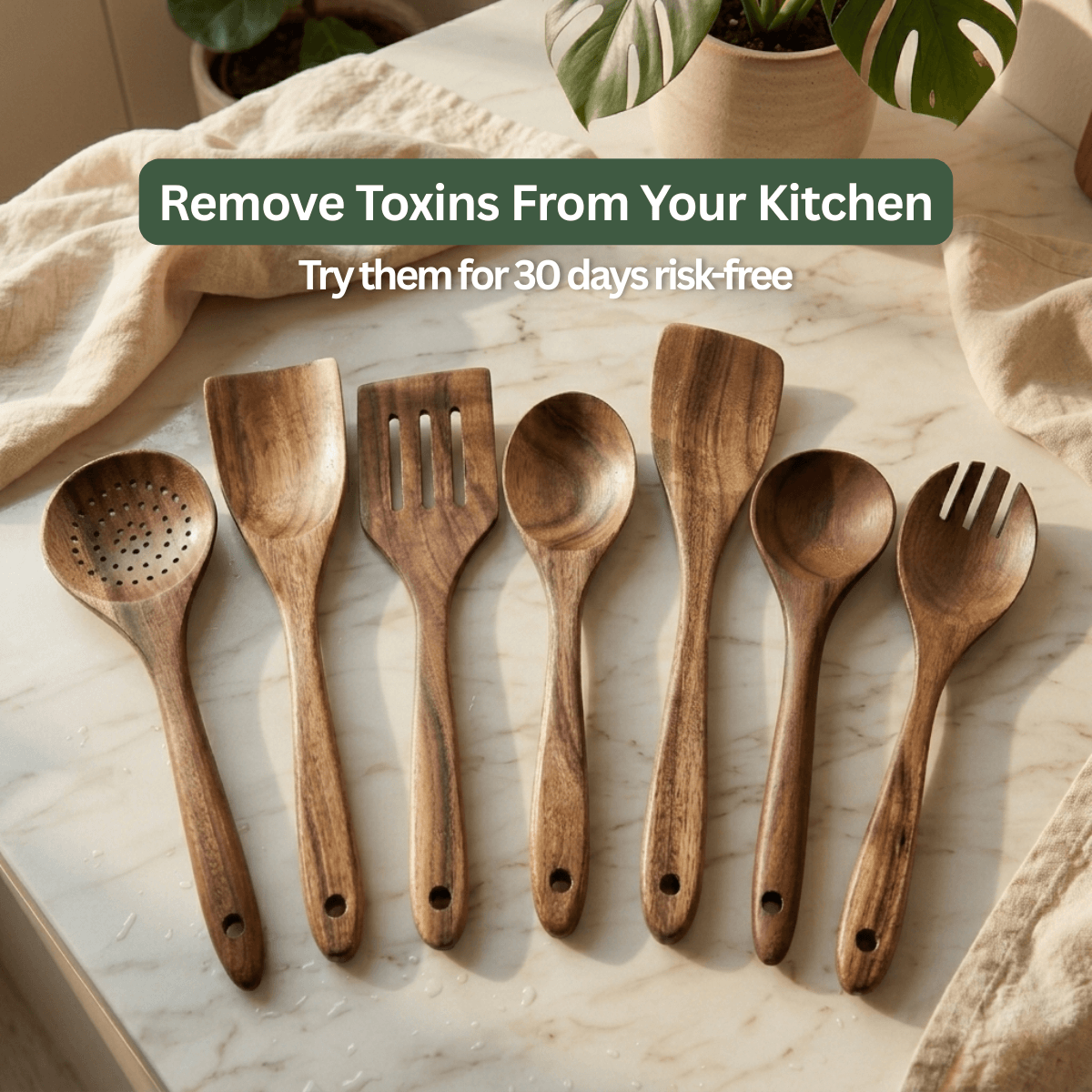 PuraNest™ 9 Premium Toxin-Free Utensil Set