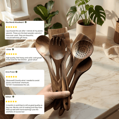 PuraNest™ 9 Premium Toxin-Free Utensil Set