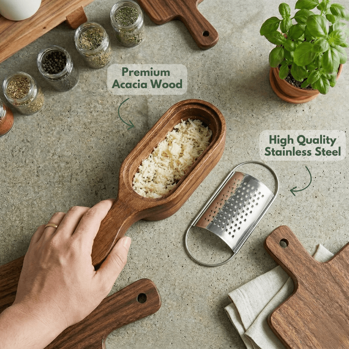 Acacia Grater