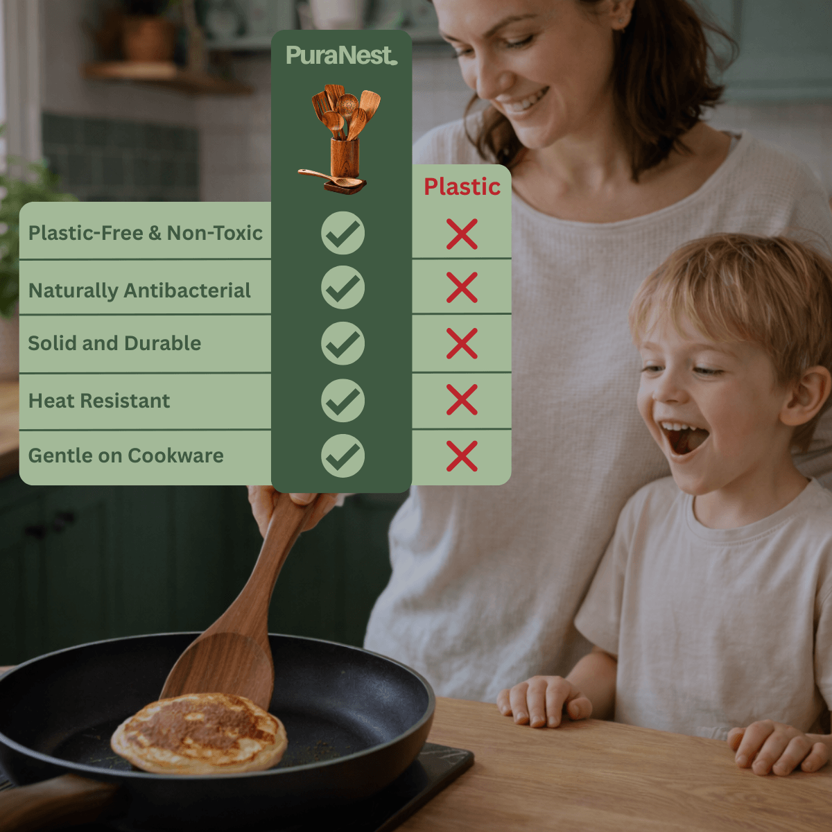 PuraNest™ Premium Toxin-Free Utensil Set